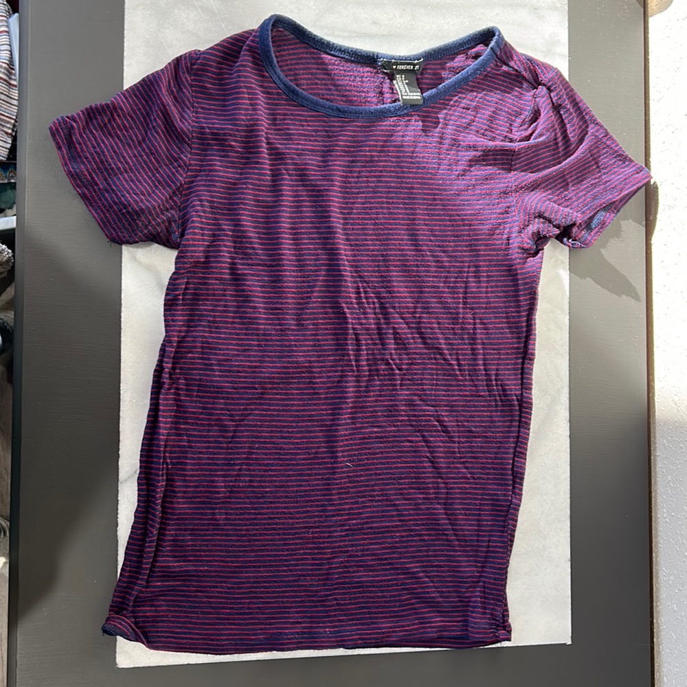 Forever, 21 small striped T